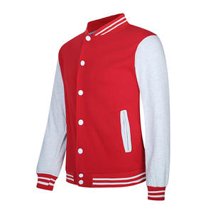 Veste universitaire Letterman vintage avec écusson brodé personnalisé, veste de baseball universitaire en laine et polyester de haute qualité, vente en gros - Product Image 6