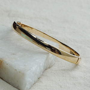 Bracelet de mariage en or jaune 18k, bijoux unisexe, vente en gros, nouveau Design - Product Image 1