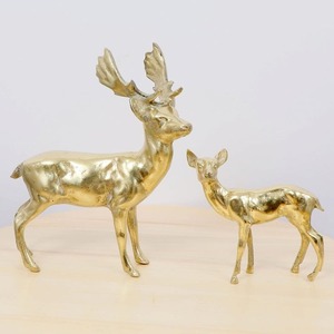 Figura artística de animal de aluminio real para decoración del hogar y diseño de decoración de centro de mesa de comedor - Product Image 2