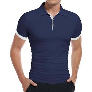 Camisa Polo Negra Personalizada con Logotipo para Hombre, Cuello con Ribete en Contraste, Uniforme y Ropa Casual - Product Image 2