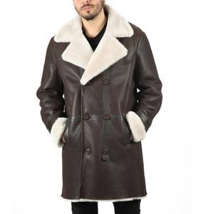 Chaqueta de Cuero de Alta Calidad 100% para Hombre, Diseño Superior, Manga Larga, Cuello Alto, Impermeable, Personalizable, Precio Razonable, Invierno - Product Image 1