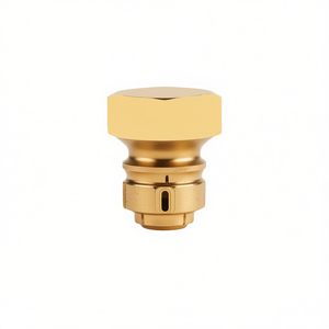 Raccord en laiton à emboîtement rapide avec bouchon DN 7.2, filetage interne G 1/2-EWO, lot de 10 - pour outils d'atelier - Product Image 3