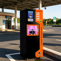 Outil de service public pour économiser le travail, machine distributrice pratique pour la désinfection et le nettoyage des casques