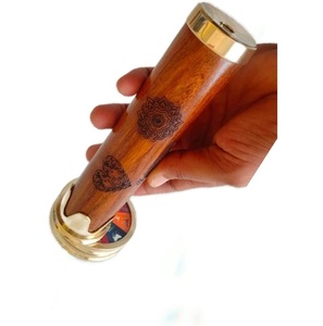 Kaléidoscope en laiton fait à la main indien nautique Design cylindrique Jouet d'art visuel pour adultes et enfants au prix de gros - Product Image 6