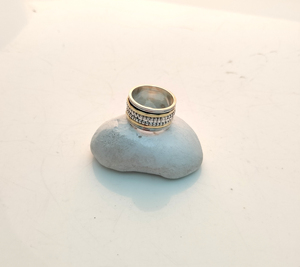 Accesorio de fiesta de boda de Plata de Ley 925 de la mejor calidad, anillo de cobre de latón, ajuste de bisel de moda de rubí de diamante al mejor precio - Product Image 2