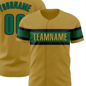 Camisetas de uniforme de béisbol baratas personalizadas para hombre, ropa deportiva de sublimación al por mayor con opción de talla grande, camiseta de béisbol de más colores - Product Image 4