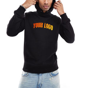 เสื้อฮู้ดผ้าฝ้าย100% สำหรับผู้ชายเสื้อฮู้ดโอเวอร์ไซส์งานตามสั่ง - Product Image 1