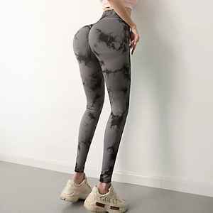 Leggings sans couture de vente chaude, pantalons de sport extensibles pour le fitness et l'entraînement - Product Image 5