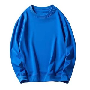 Sudadera de cuello redondo teñida con ácido lavado vintage Sudadera con capucha de marca Streetwear - Product Image 4