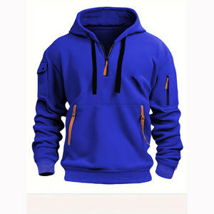 Usine vente printemps fermeture éclair hommes à capuche Outwear sport pull à capuche Offre Spéciale hommes loisirs sweats à capuche - Product Image 5