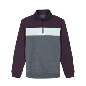 Sweat-shirt à col rond pour hommes simple à porter au quotidien sweat-shirt en tissu doux pour hommes coupe confortable sweat-shirt d'hiver pull en polaire chaud - Product Image 3