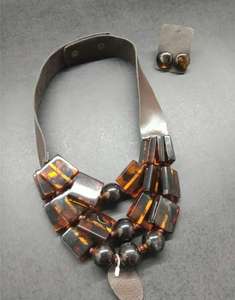 Más populares tiras de Metal colgante collares joyero collar joyería mujer pendiente joyería accesorios de joyería de moda - Product Image 3