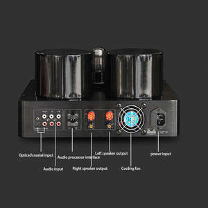 เครื่องขยายเสียงหลอดสุญญากาศไฮไฟไร้สายบลูทูธ 110V 220V 200W*2 กำลังขับสูง สำหรับฟังเพลงในบ้าน - Product Image 4