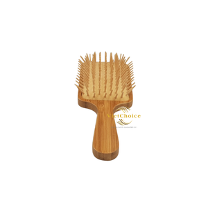 Cepillo para el Cabello de Bambú Natural con Cerdas de Madera para un Masaje Suave del Cuero Cabelludo - Product Image 1