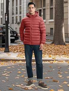 Chaqueta Acolchada Casual para Hombre 2025, Ecológica, Transpirable, de Secado Rápido, Personalizable, con Cuello Alto, Logotipo Frontal, Manga Larga para Invierno - Product Image 4