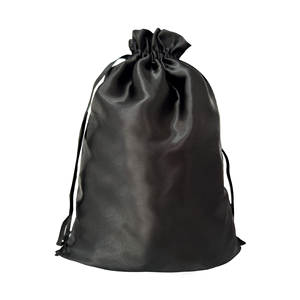 Pochette de rangement debout pour perruque LOGO personnalisé cordon de soie en satin pour pochette à poussière sac d'emballage pour paquet de cheveux de bijoux - Product Image 2