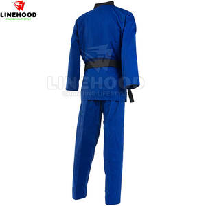 OEM 100% coton manches longues Taekwondo uniforme Offre Spéciale vêtements d'arts martiaux en gros - Product Image 2