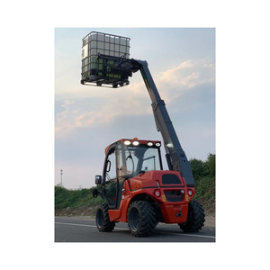 Nouvelle conception de chargeuse compacte ERT1500 1350 kg Chargeuse télescopique multifonction Transmission hydrostatique Moteur Caterpillar 6 tonnes - Product Image 5