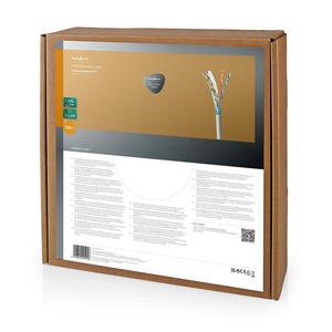 รีลสายเชื่อมต่อเครือข่าย CAT6 100ม. (CCBG8522GY100S nedis) - Product Image 2