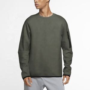 Venta al por mayor de ropa de hombre con logotipo bordado personalizado, sudaderas con capucha para hombre, ropa de calle lisa, sudadera informal para hombre, Sudadera con capucha en blanco de gran tamaño - Product Image 6