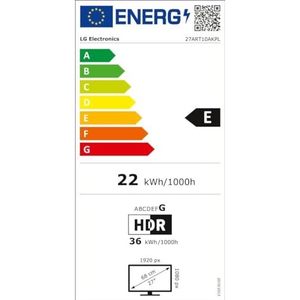 Moniteur tactile capacitif sans fil portable de 27 pouces avec support à roulettes pour usage commercial - Product Image 2