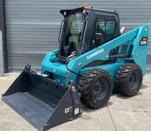 Chargeuse compacte Sunward SWL 3220 à vendre, neuve ou d'occasion, avec moteur Kubota, mini-chargeuse sur pneus avec composants essentiels certifiés Kitemark - Product Image 1
