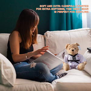 ตุ๊กตาหมีดร.แบร์ ขนาด 23/28 ซม. ของเล่นตุ๊กตาหมีนุ่มนิ่ม สีสันสดใส น่ารัก <span class=keywords><strong>เ</strong></span>หมาะ<span class=keywords><strong>เ</strong></span>ป็นของขวัญวันเกิดหรือวันรับปริญญา - Product Image 5