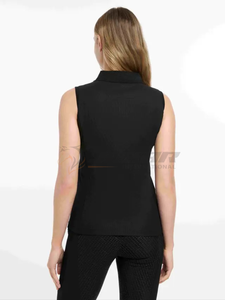 Chemise équestre pour femmes été respirant léger stretch haut d'équitation évacuant l'humidité vêtements de sport élégants hauts - Product Image 3