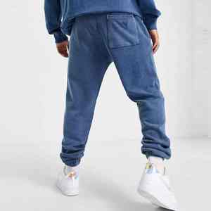 Logo personnalisé 100% Coton Jogging Polaire Survêtement pour Hommes Motif Solide À Capuche Pantalon De Survêtement et Sweat À Capuche Ensemble En Gros - Product Image 4