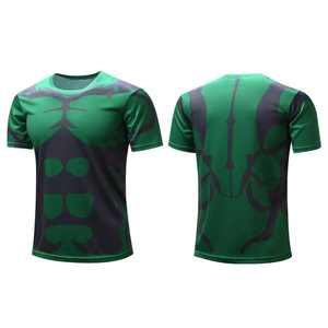 เสื้อยืดทรงสลิมฟิต แขนสั้น ผ้าโพลีเอสเตอร์ 100% น้ำหนัก 165 กรัม พิมพ์ลายซิลค์สกรีน แบบยูนิเซ็กซ์ ทรงสปอร์ต ผ้าถักเนื้อแน่น - Product Image 3