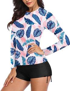 Custom Logo High Quality Wholesale Plain Jiu Jitsu Fitness Shirts Printed Long Sleeve Mma <b>for</b> <b>Women</b> Bjj <b>Rashguard</b> Rash Guard - Product Image 6