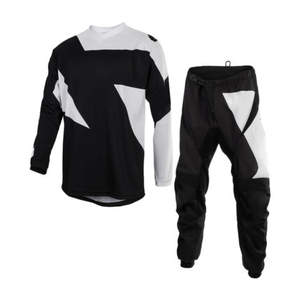 ชุดมอเตอร์ครอสคุณภาพสูง แฟชั่นทันสมัย ขายส่งชุดมอเตอร์ครอส เสื้อเจอร์ซีย์และกางเกงสำหรับแข่งรถ ชุดมอเตอร์ครอสคุณภาพสูง ระบายอากาศได้ดี - Product Image 3