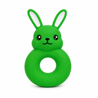 Jouet pour chien en latex naturel, jouet à mâcher en forme de lapin, jouet à tirer, écologique, prix de gros d'usine