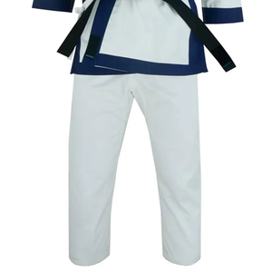 Uniformes de Karate de Último Diseño en Diferentes Colores, la Mejor Calidad al por Mayor, Transpirables, de Poliéster/Algodón, Unisex, para Adultos, Ropa de Artes Marciales - Product Image 4