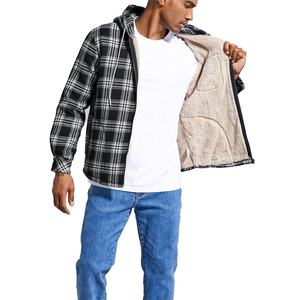 Top Selling Men Long Sleeve <b>Flannel</b> Jacket <b>Oversized</b> Plaid <b>Flannel</b> Button Down Heavyweight Custom <b>Flannel</b> Fleece Jacket for Men - Product Image 5