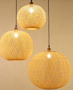 Lámpara de bambú de lujo - Product Image 4