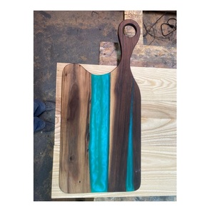 Wholesale Kitchen Resin Cheese <b>Board</b> <b>Wooden</b> Resin Art Chopping <b>Board</b> with <b>Sale</b> Product - Product Image 2