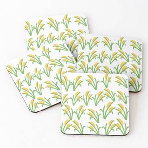 Absorbent Coaster for Drinks Placemats <b>Wood</b> Over Printed Tea Serving Coasters Anti Skid 4 Pcs Set <b>Kitchen</b> <b>Accessories</b> Coasters - Product Image 3