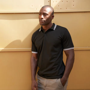 T-shirt unisexe à manches courtes et panneaux contrastés Ultifresh ODM, en tissu non tissé respirant, en laine, évacuant l'humidité, écologique - Product Image 6