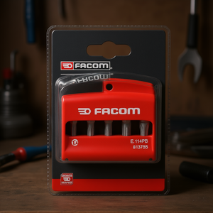 Jeu de 10 embouts Torx Plus et anti-effraction Facom 1/4'' avec support pour tournevis - Product Image 3