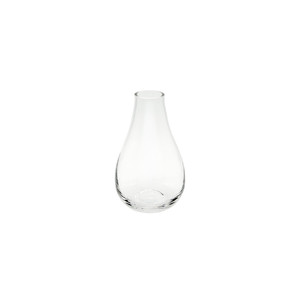 Minimalist Glass Teardrop Bud <b>Vase</b> with <b>Unique</b> Design for Everyday Tabletop Decor (5.9") - Product Image 1