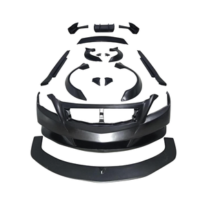 Kit carrosserie large en vente chaude pour <span class=keywords><strong>INFINITI</strong></span> G25 <span class=keywords><strong>G37</strong></span> 2009-2013, résine de haute qualité, accessoires professionnels, barres avant noires, jupes latérales - Product Image 1