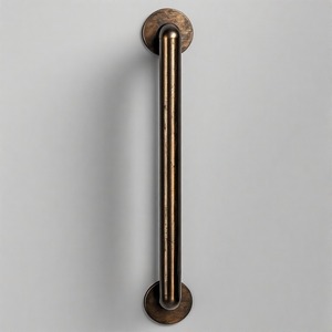 Poignée en fer TwilightTurn Elegance impériale poignée de porte en laiton massif avec finition or antique pour intérieurs haut de gamme - Product Image 4