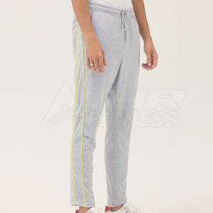 Pantalon décontracté en toile légère pour homme, avec logo imprimé personnalisé, 100% coton, taille adulte, fabriqué au Pakistan - Product Image 1