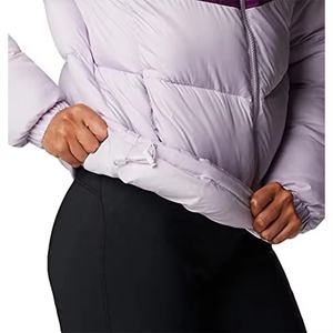 Veste matelassée imprimée personnalisée pour femmes avec fermeture à glissière avant à col montant et manches longues tendance de haute qualité imperméable - Product Image 6