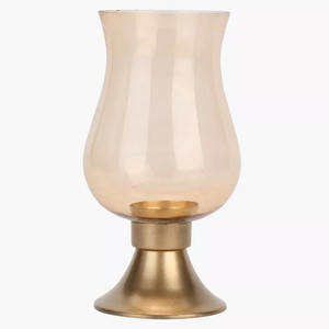 Portavelas DE HURACANES dorados de Metal decorativo para el hogar con vidrio transparente para decoración de iluminación de mesa soporte de huracanes - Product Image 4