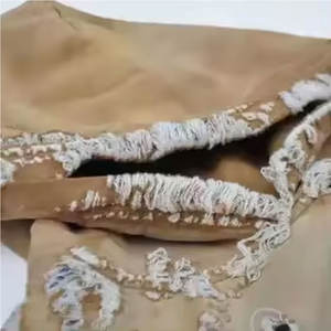 เสื้อฮู้ดผู้ชายโอเวอร์ไซส์ผ้าดีฮู้ดโอเวอร์ไซซ์ซักลายกรดแบบกำหนดเอง - Product Image 2