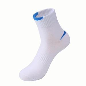 Chaussettes longues pour hommes de haute qualité, en coton, absorbant la transpiration, déodorantes, couleur unie, chaussettes de sport, décontractées, respirantes, chaussettes pour hommes - Product Image 5