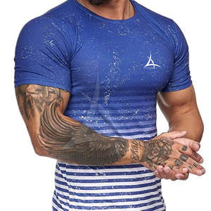 Camisetas de Compresión Personalizadas de Nueva Llegada para Adultos, Manga Corta, Corte Regular, Alta Calidad, Transpirables y Ecológicas - Product Image 6