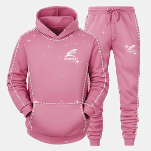 Ensembles de survêtements pour enfants de haute qualité avec logo personnalisé, survêtements en molleton personnalisés pour enfants pour l'entraînement, survêtement de jogging en gros - Product Image 3